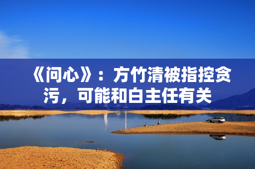 《问心》：方竹清被指控贪污，可能和白主任有关