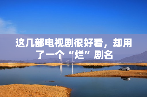 这几部电视剧很好看，却用了一个“烂”剧名