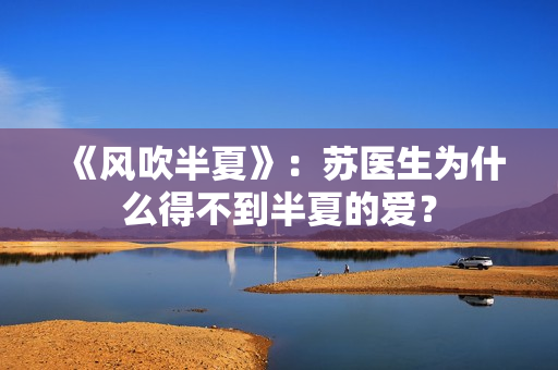 《风吹半夏》：苏医生为什么得不到半夏的爱？