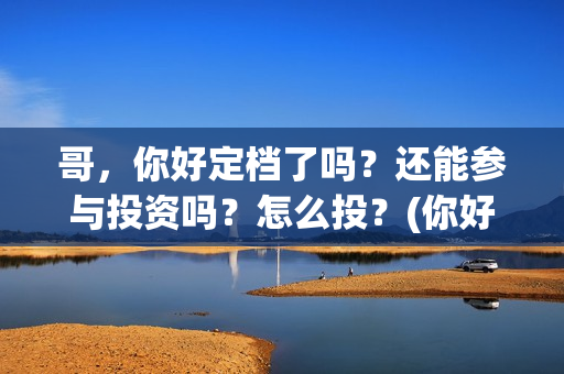 哥，你好定档了吗？还能参与投资吗？怎么投？(你好的哥)