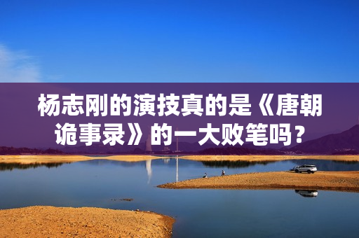 杨志刚的演技真的是《唐朝诡事录》的一大败笔吗？