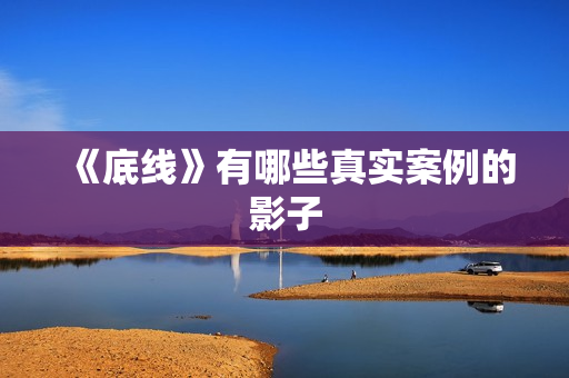 《底线》有哪些真实案例的影子