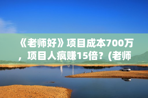 《老师好》项目成本700万，项目人疯赚15倍？(老师好讲解)