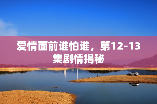 爱情面前谁怕谁，第12-13集剧情揭秘