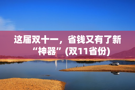 这届双十一，省钱又有了新“神器”(双11省份)