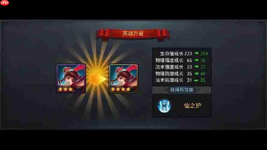 英雄快速升星秘诀：战力飙升超级指南