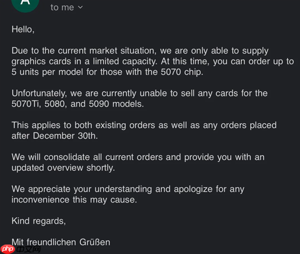 显卡大涨价不可避免!缺货一卡难求:除RTX 5070全部没货