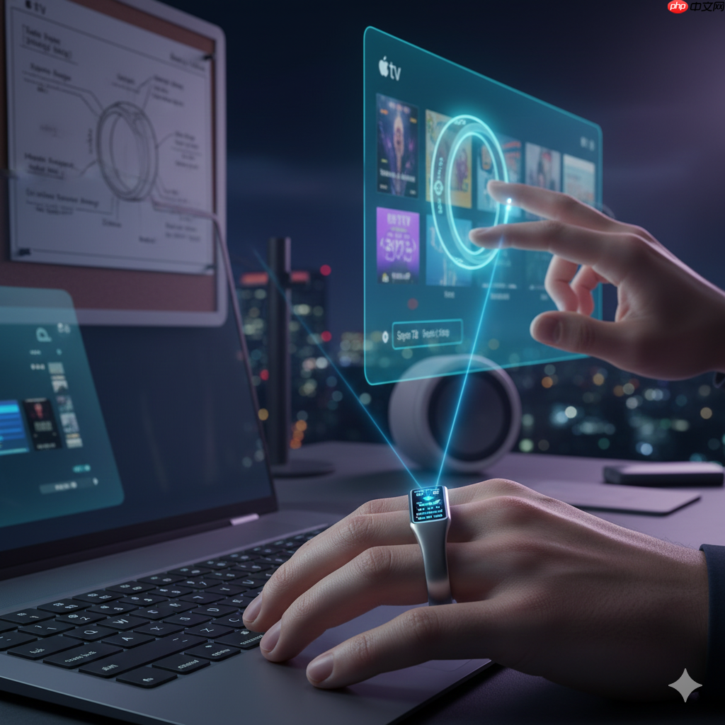 智慧戒指也能遥控电脑？从Apple Ring专利轨迹一窥苹果穿戴装置布局