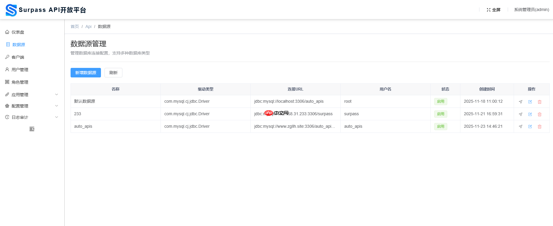 Surpass API & 权限开放平台 2.0.0 发布