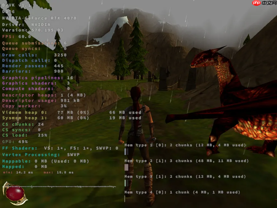 开源图形兼容层 D7VK 推出 1.1 版本,首次引入 Direct3D 6 支持