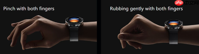 握拳、捏指就能测健康？Xiaomi Watch 5 全球首发 EMG 手势感测技术!