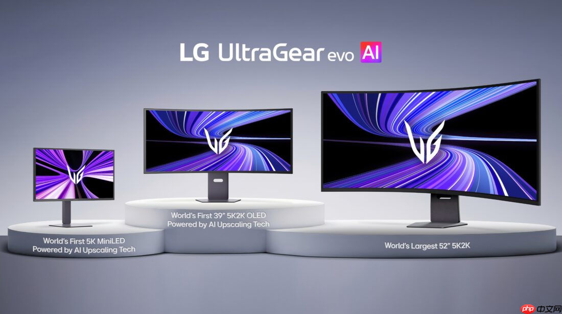 LG 将发布基于 AI 技术的新型游戏显示器：UltraGear evo