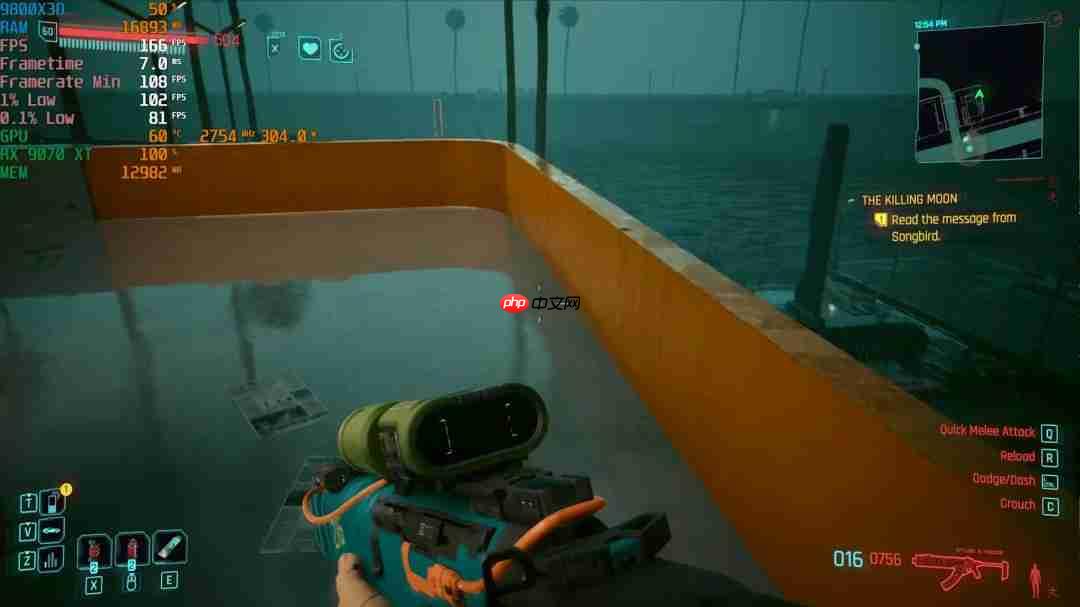 《赛博朋克2077》FSR Redstone测试 画质大幅改善