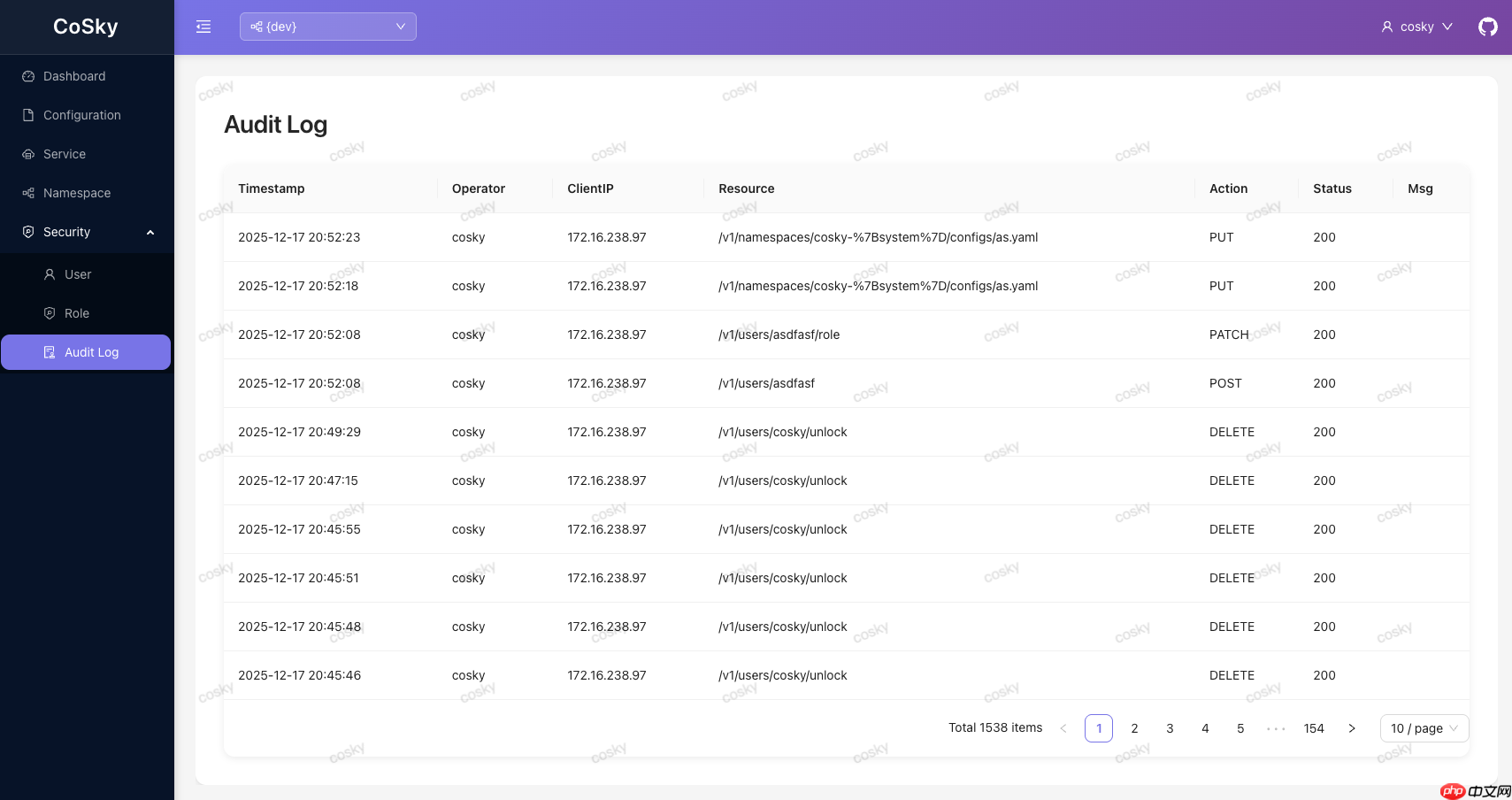 拥抱 Spring Boot 4，重构 React 现代化仪表盘 | CoSky v5.2.0 发布