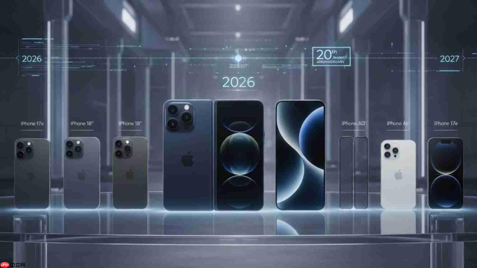 iPhone产品线传将大洗牌：2027年起发布7款机型、摺叠机有望2026问世