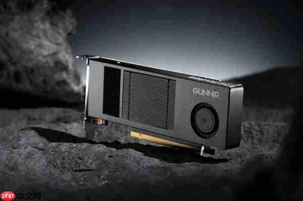 全金属外壳 帅爆！蓝戟发布单风扇迷你版Intel锐炫Pro B50专业显卡