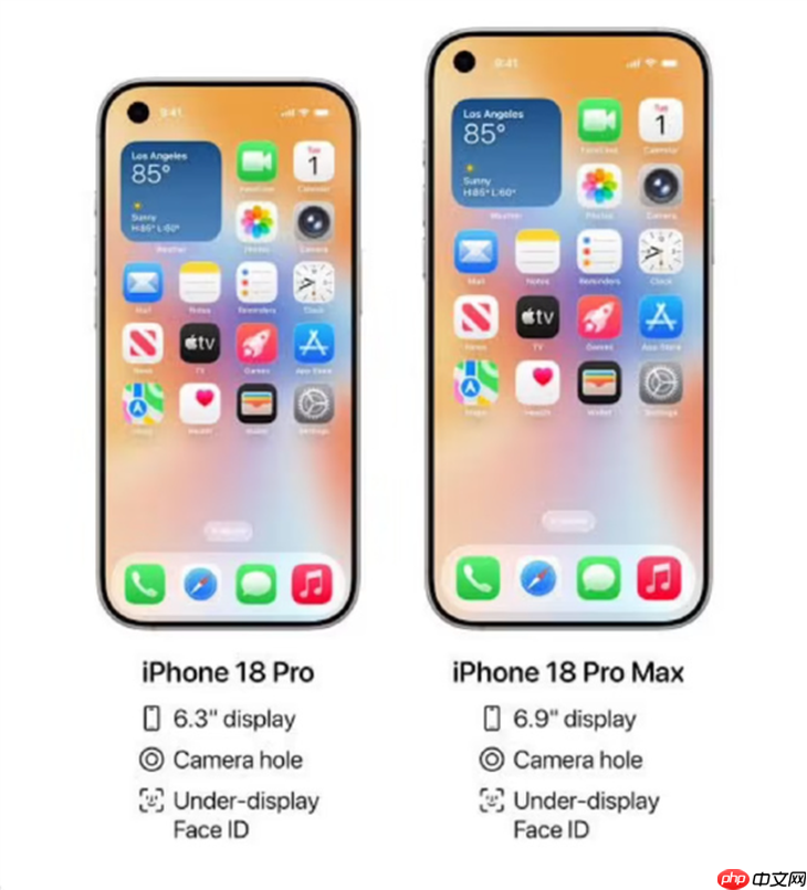 苹果“抄袭”安卓？iPhone 18 Pro改用左上挖孔屏