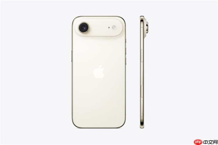 初代销量惨淡近乎停产！iPhone Air 2计划升级双摄+降价