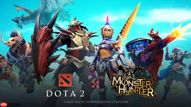《DOTA2》x《怪物猎人》联动取得成功 日均在线破59万