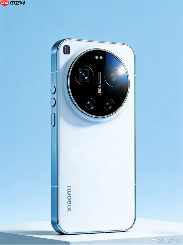 小米17 Ultra渲染图曝光：采用圆形模组设计 本月发布