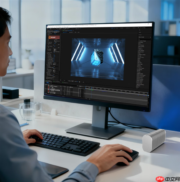 1399元 铁威马发布M.2硬盘盒:支持雷电5 6GB文件1秒传