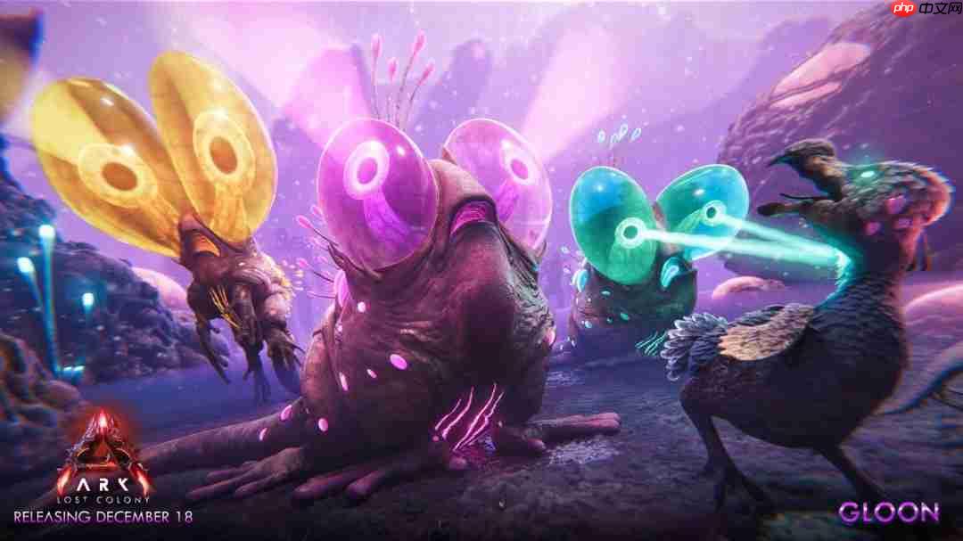 《方舟:生存飞升》新生物“咕隆”首曝,“失落禁域”即将全平台上线