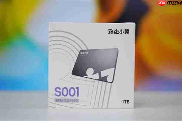 长江存储原厂颗粒！致态小翼S001 1TB SSD图赏