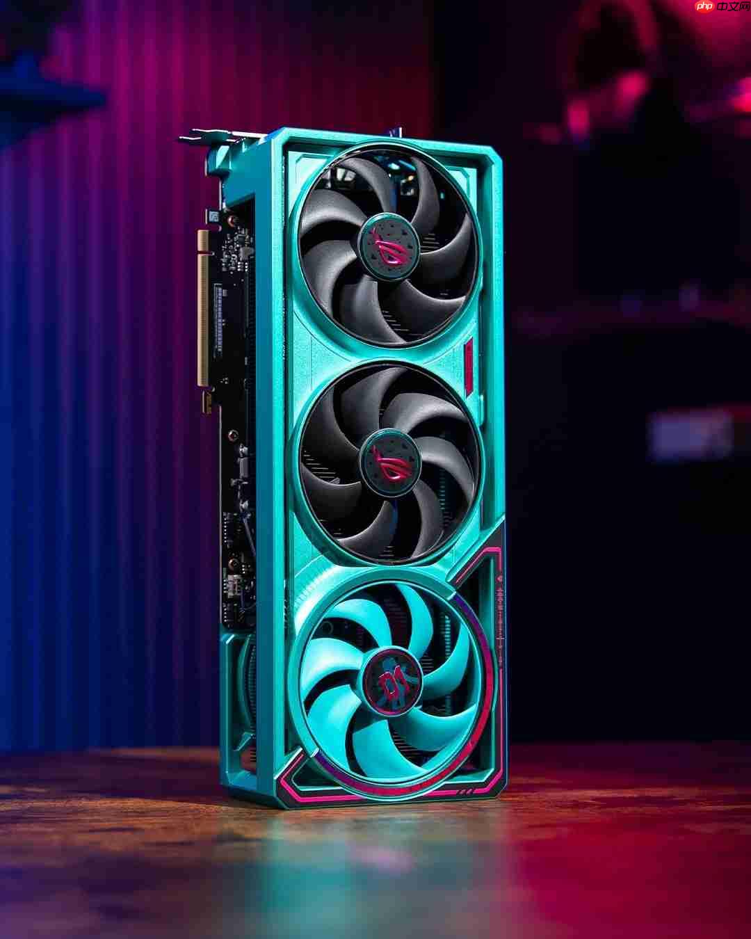 双十二升级焕新 ROG夜神RTX5080 RO姬x初音未来版显卡