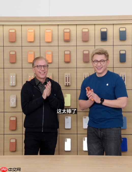 苹果副总裁中国行直播带货量反超库克 入职近四十年！