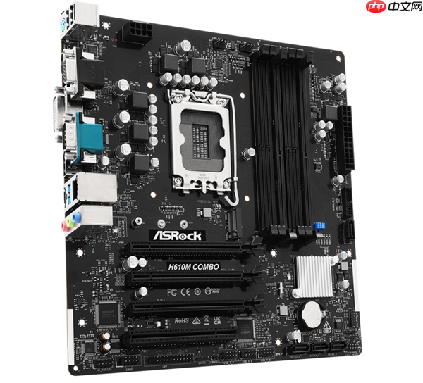 华擎又出妖板H610M Combo：DDR4与DDR5合体