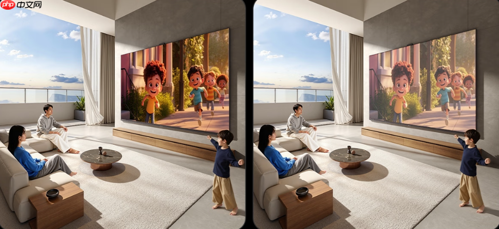 别让“小客厅”限制幸福感！3米装百吋后，我的生活发生了3个变化