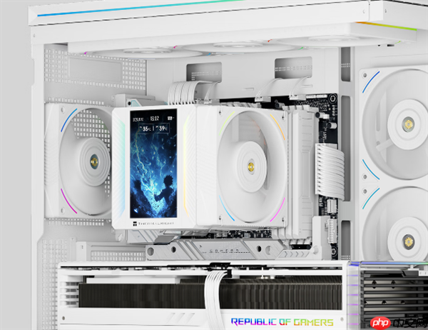 利民新款风冷散热器首发439元：5寸磁吸大屏 支持个性化动画