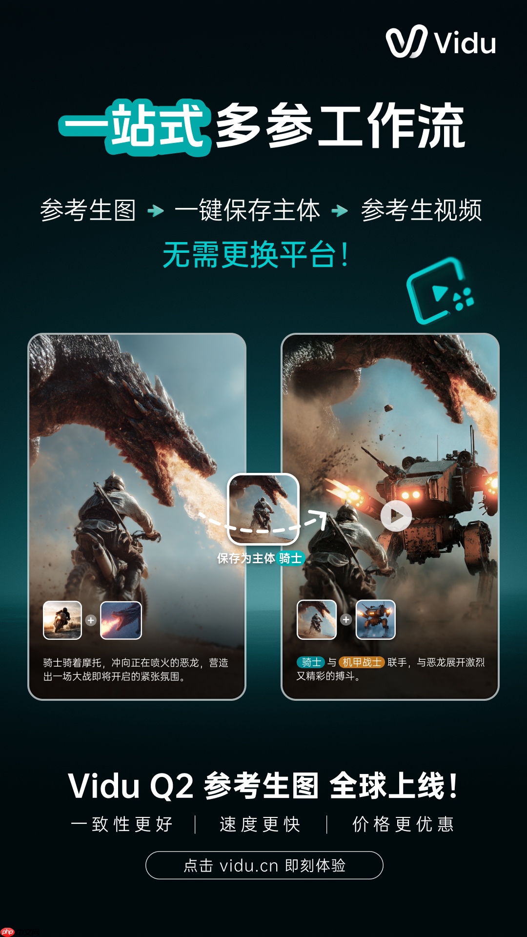 生数科技宣布 Vidu Q2 全新上线文生图与图像编辑功能