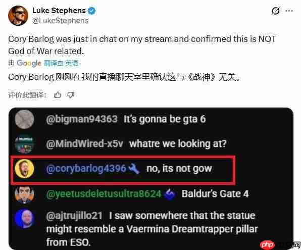 TGA沙漠雕像成谜 《暗黑》《战神》猜想均被官方否认