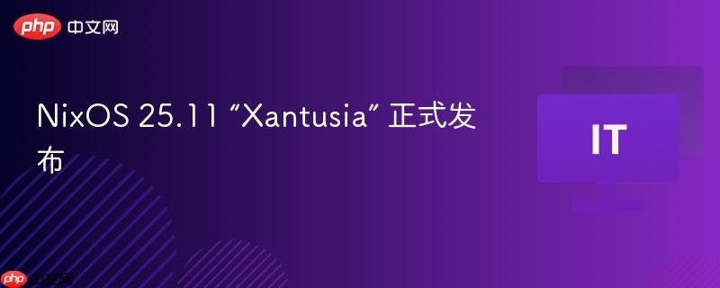 NixOS 25.11 Xantusia 正式亮相，全新特性与功能升级