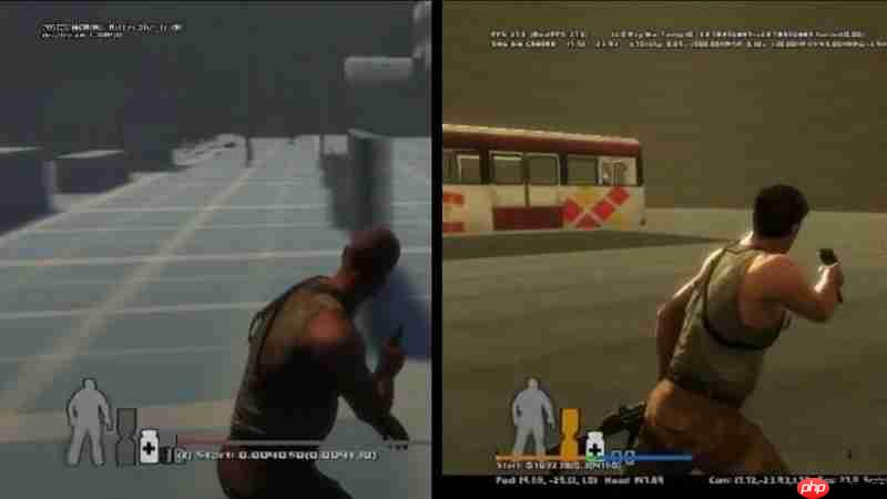 《马克思佩恩3》早期版本曝光 UI设计曾多次调整！