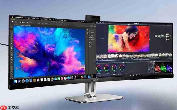 巨幕视野,大开眼界!飞利浦超宽商用显示器49B2U5900CH,全域一屏尽览!