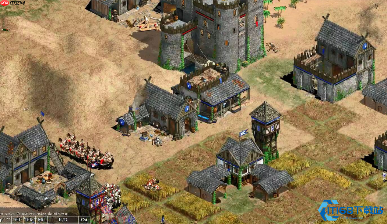 帝国时代2高效开局指南：从黑暗时代到城堡时代的完美节奏