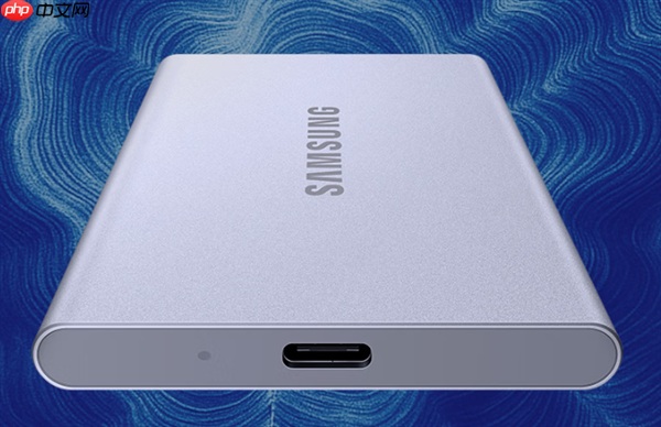 三星T7焕新版移动固态硬盘首发999元起:机身再生铝材质打造