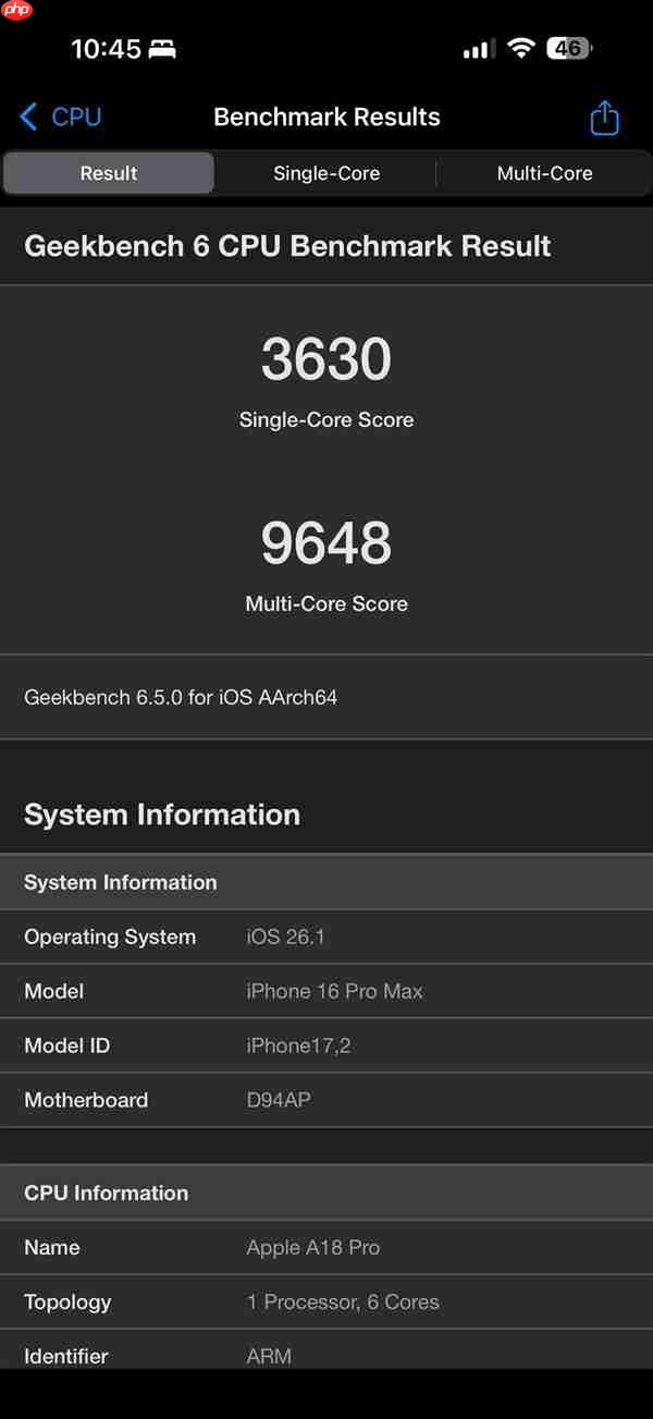 iPhone 16 Pro Max主动散热实测，A18 Pro性能超越A19 Pro，跑分表现惊人！