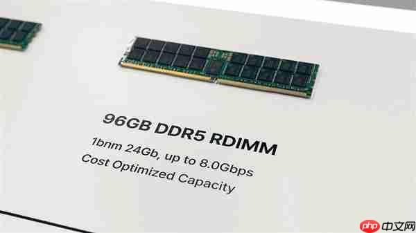 一条就256GB！SK海力士展示新一代DDR5内存