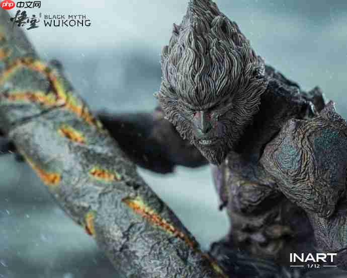 昆仑顶上柱擎天！《黑神话：悟空》石猿手办即将开订