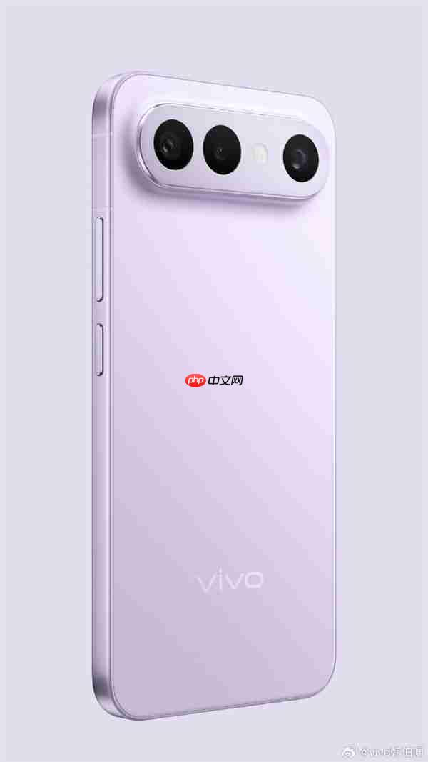 vivo S50 Pro mini全身照正式亮相！横向纯平Deco 灵感紫配色仙气十足