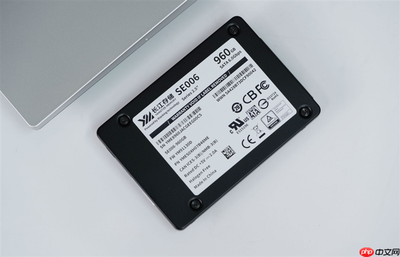 企业级SATA SSD天花板！长江存储SE006 960GB评测：持续3天高负荷测试 全程稳定读写