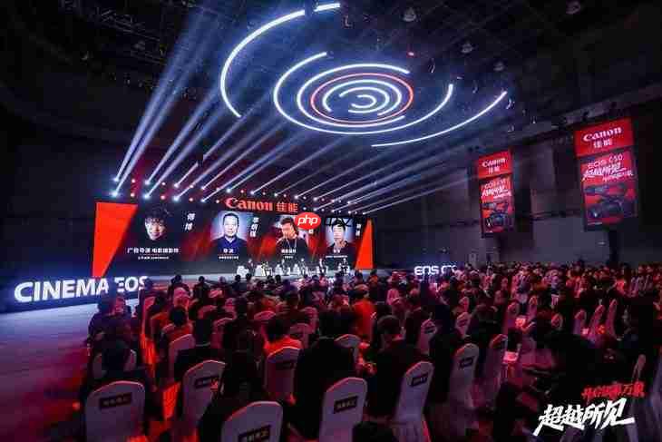佳能EOS C50体验交流会:轻巧机身藏大能量,重塑多领域视频创作新生态