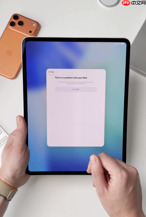 m5 ipad pro被提前开箱激活：苹果直接远程锁机 彻底变砖！