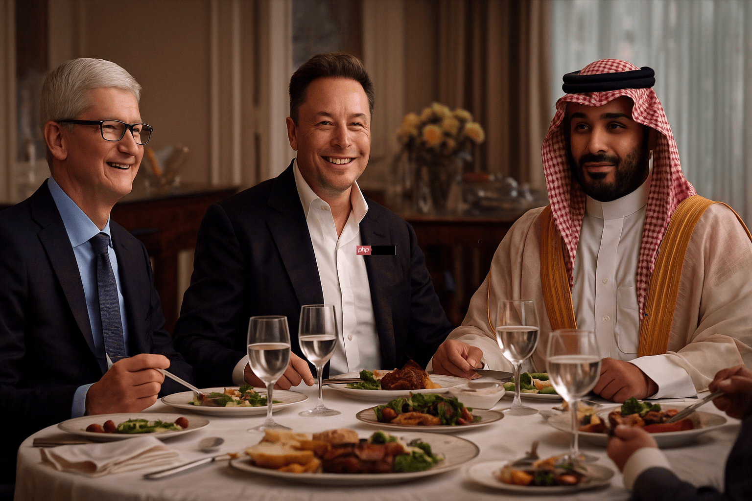 Apple Watch曾录下命案铁证！库克与马斯克同框嫌疑王储共进晚餐