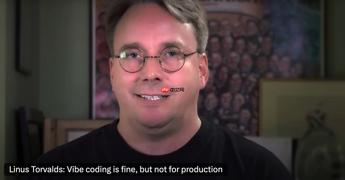 Linus对Vibe Coding的态度，接受但不适用于生产环境