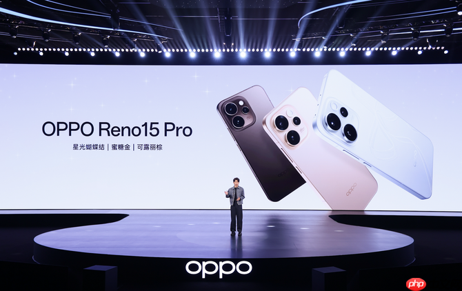 OPPO Reno15 系列正式发布 潮流实况玩法“超出圈”