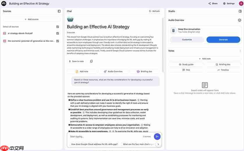 Google NotebookLM助力论文写作，资料查找与引用辅助工具来了！